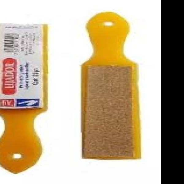 LIJADOR PLAPIZ GRANO MEDIO CSUJET.PLAST.BLISTER C12 PZAS